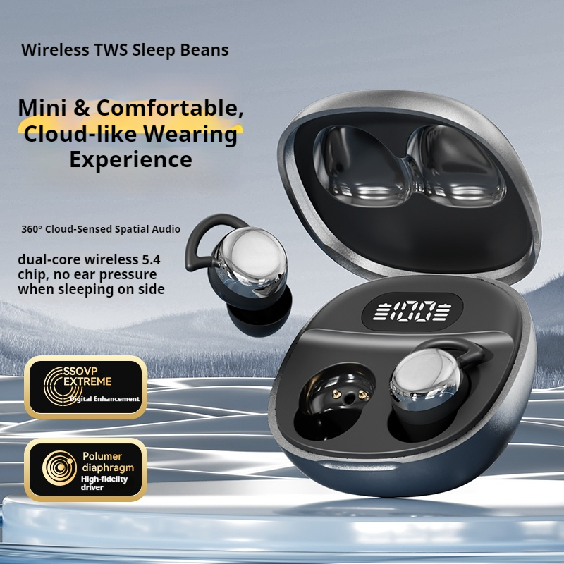 Noise Cancelling Headphone - SONY ของแท้หูฟังไร้สายบลูทูธ 5.4 หูฟังไร้สายพร้อมไมโครโฟนระบบควบคุมแบบสัมผัส TWS หูฟังชนิดใส่ในหูชุดหูฟัง
