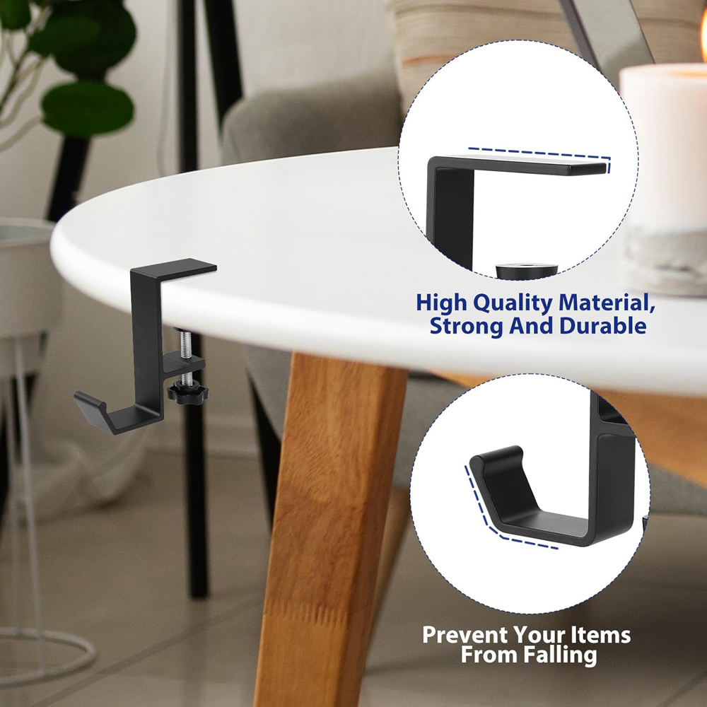 อลูมิเนียมอัลลอยด์หูฟังตะขอแขว - Headphone Stand Desk บทวิจารณ์และราคา