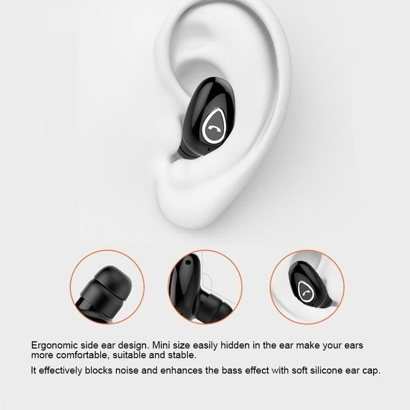 มินิที่มองไม่เห็นหูฟังไร้สายบล - Wireless Earbuds Tws บทวิจารณ์และราคา