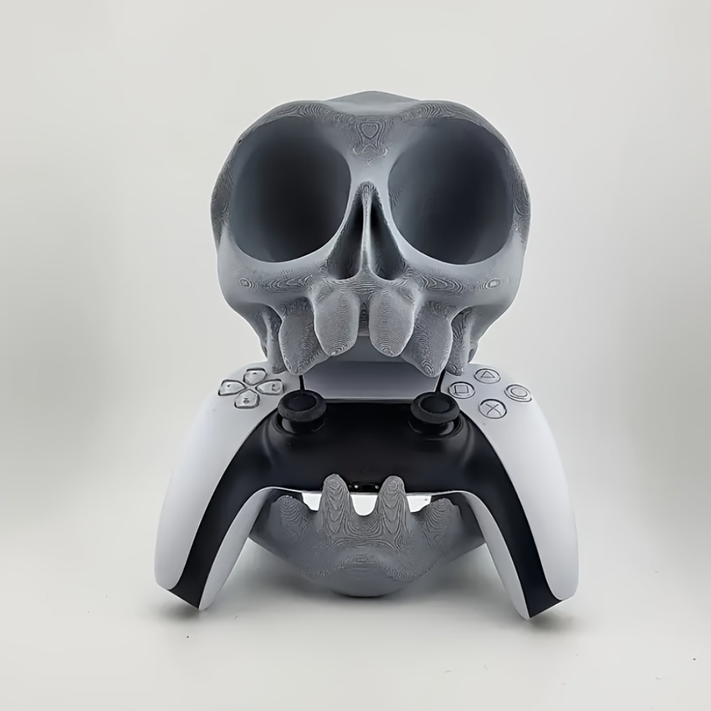 แท่นวางคอนโทรลเลอร์รูปหัวกะโหล - Headphone Stand Desk บทวิจารณ์และราคา