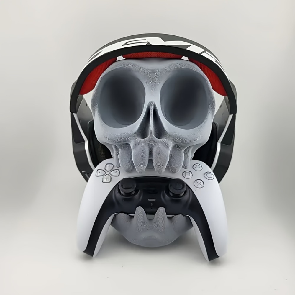 แท่นวางคอนโทรลเลอร์รูปหัวกะโหล - Headphone Stand Desk บทวิจารณ์และราคา