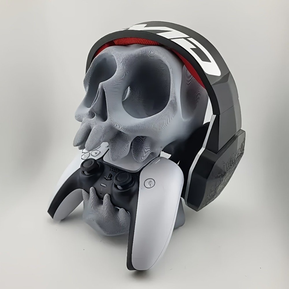 แท่นวางคอนโทรลเลอร์รูปหัวกะโหล - Headphone Stand Desk บทวิจารณ์และราคา