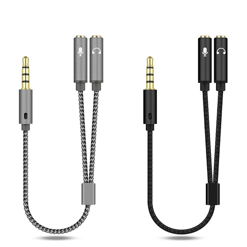 แจ็คแยกสัญญาณเสียง3.5มม. อะแดป - Audio Splitter Y บทวิจารณ์และราคา