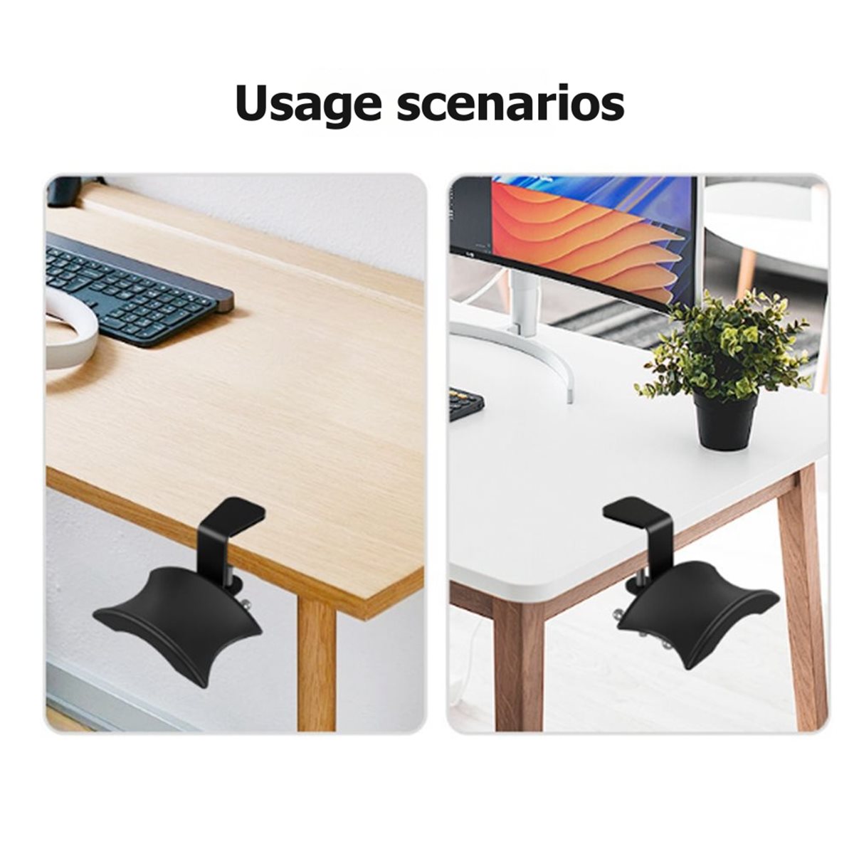 ที่ยึดหูฟังสำหรับเล่นเกม DT75B - Headphone Stand Desk บทวิจารณ์และราคา