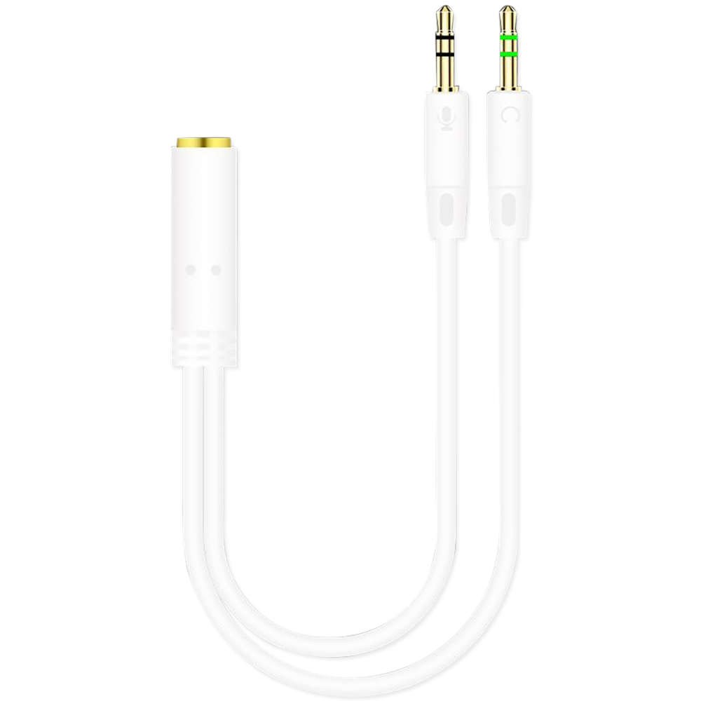 แจ็ค 3.5 มม.2 ชาย 1 หญิงอะแดปเ - Audio Splitter Y บทวิจารณ์และราคา